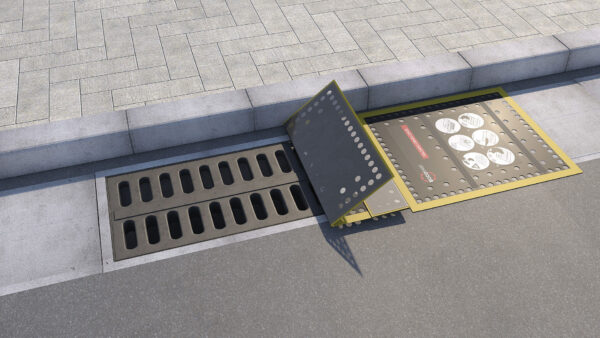 Faltbare Kanalabdeckung, Drain Cover