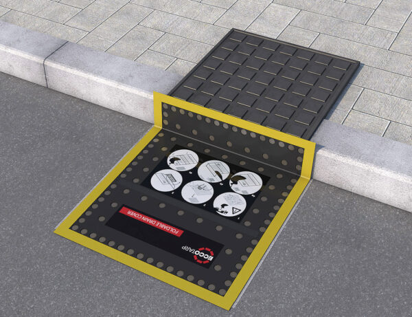 Faltbare Kanalabdeckung, Drain Cover